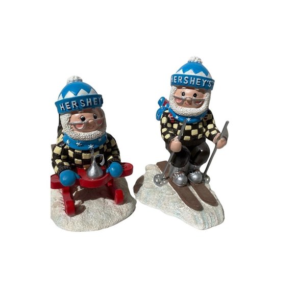 Hershey's chocolate world Santa Snowman - Picture 2 of 6